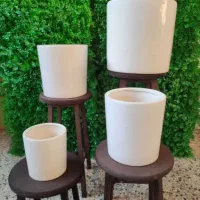 گلدان سرامیکی ست ۴تایی