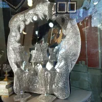 اینه و شمعدان ملیله (تولید و پخش)|صنایع دستی و سایر لوازم تزئینی|اصفهان, پرتمان|دیوار