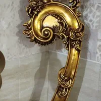 ساعت ایستاده .جنس چوب راش