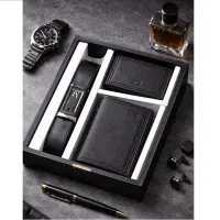 ست کیف و کمربند مشکی