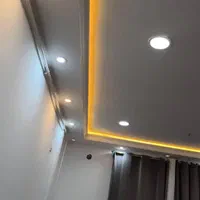 گچکاری و لکه گیری گچ کاری ابزار نورمخفی لکه گیری|خدمات پیشه و مهارت|بندر ماهشهر, |دیوار