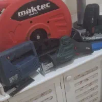 الکتروموتور دریل ستونی اره چکشی افقی شارژی دینام