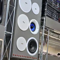 بلندگو اسپیکر سقفی دکوراتیو بلوتوثی آمپیلی کافه