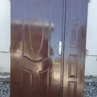 درب چوبی دولخت