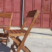 میز و صندلی تاشو دو نفره|مبلمان خانگی و میز عسلی|فسا, |دیوار