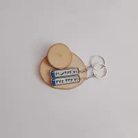 جاکلیدی  پلاک ماشین و عکس شخصی