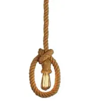 حراج چراغ آویز مدل طناب کنفی