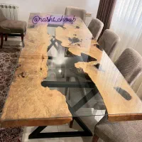 جلو مبلی روستیک چوب گردو|مبلمان خانگی و میز عسلی|رشت, گلسار|دیوار