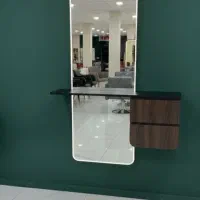 ست آینه بک لایت و کنسول دو کشو طرح تابان|آینه|مشهد, حجت|دیوار