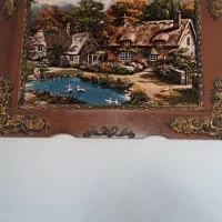 ساک بچه گل مصنوعی تابلو فرش