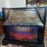 بخاری شومینه ای سالم و تمیز