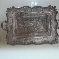 سینی قلم زنی برنجی