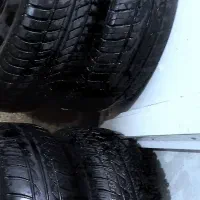 دوعدد رینگو لاستیک پرایدی 80درصد واقعی تیوپلس