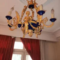 خریداروفروش لوستر برنجی برنزی