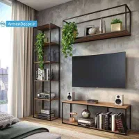 دکوراتیو و شلف|کتابخانه، شلف، قفسه‌های دیواری|آمل, |دیوار