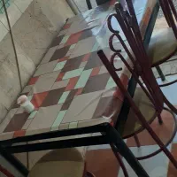 میز صندلی|میز و صندلی غذاخوری|آشخانه, |دیوار