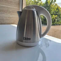 برینا چای ساز استیل سفید مدل 221|سماور، چای‌ساز، قهوه‌ساز|شیراز, شهرک گلها|دیوار