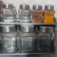 جا ادویه و جا حبوبات|ظروف نگهدارنده، پلاستیکی، یکبارمصرف|کرمانشاه, |دیوار