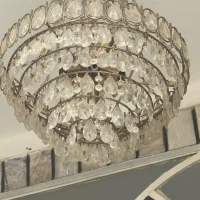 لوستر کریستال|لوستر و چراغ آویز|آبیک, |دیوار