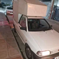 پراید وانت با باربند و چادر ۱۴۰۲