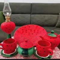 ست ظروف یلدا/شب چله/یلدایی عروس/ظرف/سفارشی|ظروف سرو و پذیرایی|نسیم‌شهر, |دیوار