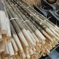 چوب صنوبر سر پا برای دسته بیل
