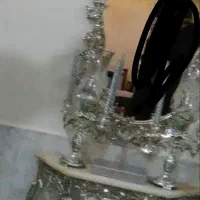 آیینه شمعدان برنجی