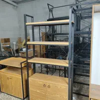 کتابخانه،شلف،استند،قفسه|کتابخانه، شلف، قفسه‌های دیواری|اصفهان, رهنان|دیوار