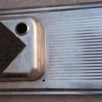 سینک تک لگن|آب‌چکان و نظم‌دهنده ظروف|شیروان (خراسان), |دیوار