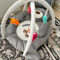 تشک بازی خرس طوسی نوزادی
