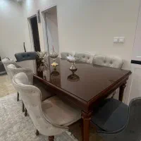 مبل  هفت نفره با میز ناهار خوری کاملا نو|مبلمان خانگی و میز عسلی|تهران, فدک|دیوار