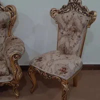 مبل سلطنتی 9نفره|مبلمان خانگی و میز عسلی|دورود, |دیوار