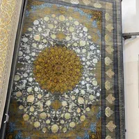 دنیارنگ خوش آمدیدفرش قالی ضخیم تمام نخ تراکم بالا|فرش|کرمان, |دیوار