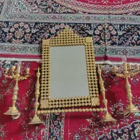 آیینه‌وشمعدان قدیمی