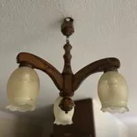 لوستر چوبی در حد نو