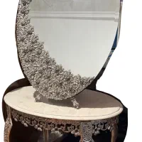 آینه شمعدان و‌میز