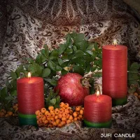 شمع وارمر یلدایی لیوانی بانکه وارمر عمده و تکی|صنایع دستی و سایر لوازم تزئینی|آفتاب, |دیوار