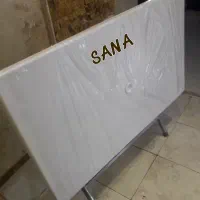 صندلی پلاستیکی مدل رها میز غذاخوری باغ