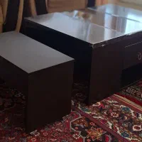 فروش میز mdf زیبا دارای 4 میز