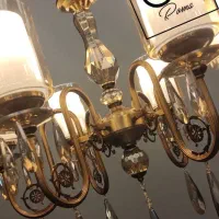 لوستر آویز نئوکلاسیک ( مدلهای ویژه رومالوستر)|لوستر و چراغ آویز|فردیس, سرحدی|دیوار