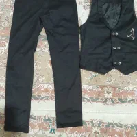 ست شلوار و جلیقه مجلسی و با شلوار لی با ق