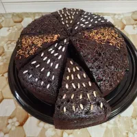 کیک خیس کافی شاپی شکلاتی