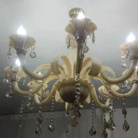 لوستر هشت شاخه|لوستر و چراغ آویز|فردیس, انبار نفت|دیوار