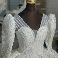 تعداد ۱۰ عدد لباس عروس جدید زیر قیمت