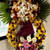 تاج گل ۲ متری آماده