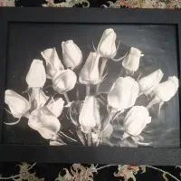 تابلوی طرح گل