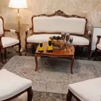 مبل کلاسیک نیو لهستانی به خاطر تغییر شغل زیر قیمت|مبلمان خانگی و میز عسلی|چالوس, |دیوار