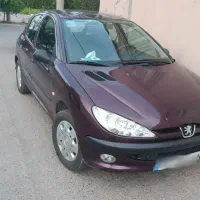 پژو ۲۰۶ مدل۹۹  کارکردواقعی۶۵۰۰۰ بیمه۱۲ ماه تیپ۳