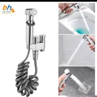 ست کامل شات آف توالت فرنگی بهمراه شیر پیسوار دوقلو