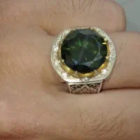 انگشتر موزنایت شناسنامه دار اصل